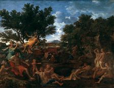 Apollo, Lover of Daphne c1664. Artist: Nicolas Poussin