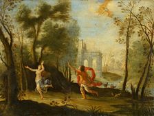 Apollo Pursuing Daphne, 17th century. Creator: Unknown