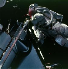 Apollo space walk. Creator: NASA