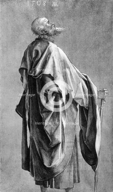 'Apostle', 1508, (1936). Artist: Albrecht Dürer