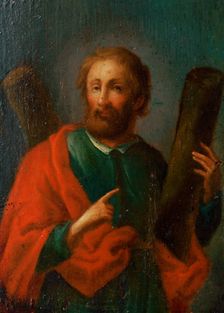 Apostle Andrew, 1750-1760. Creator: Unknown