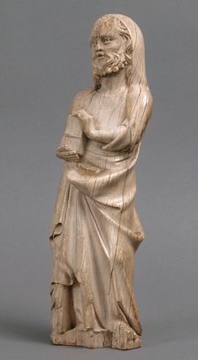 Apostle Holding a Book, French (?), late 13th century. Creator: Unknown