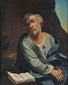 Apostle Peter, (c1780s) Creator: Jonas Akerstrom