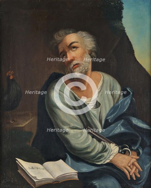 Apostle Peter, (c1780s) Creator: Jonas Akerstrom.