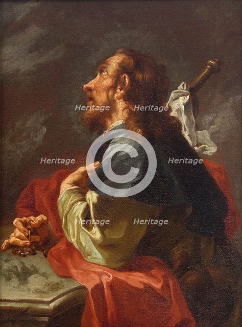 Apostle Saint James the Great. Creator: Pittoni, Giovan Battista (1687-1767).
