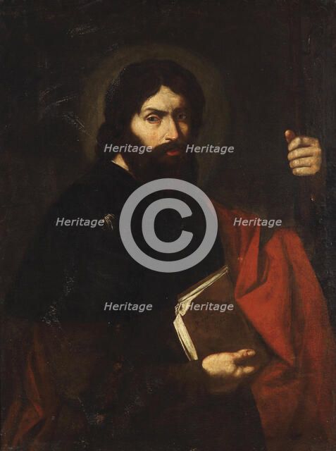 Apostle Saint James the Great. Artist: Ribera, José, de (1591-1652)