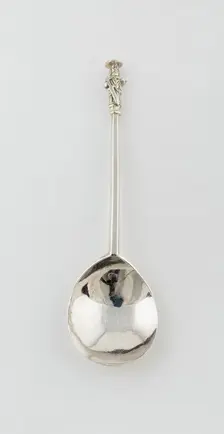 Apostle Spoon: St. Bartholomew, London, 1618/19. Creator: Unknown