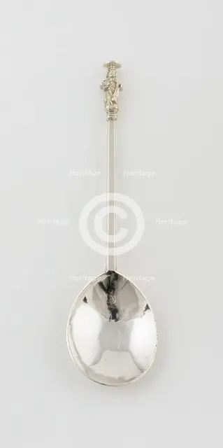 Apostle Spoon: St. James the Less, London, 1640/41. Creator: Unknown.