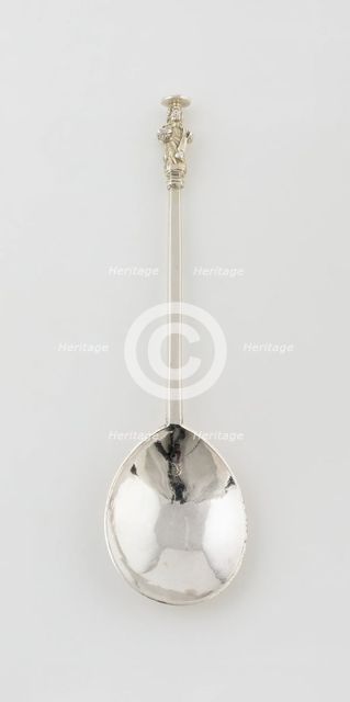 Apostle Spoon: St. James the Less, London, 1640/41. Creator: Unknown.