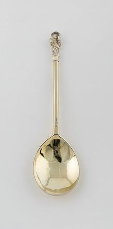 Apostle Spoon: St. John the Divine, London, 1609/10. Creator: Unknown