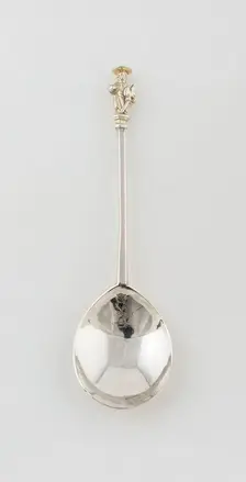 Apostle Spoon: St. Matthias, London, 1636/37. Creator: Unknown
