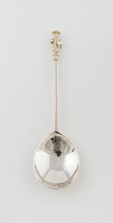 Apostle Spoon: St. Matthias, London, 1636/37. Creator: Unknown