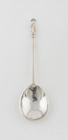 Apostle Spoon: St. Peter, London, 1628/29. Creator: Unknown