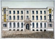 Apothecaries Hall, City of London, 1800. Artist: Anon
