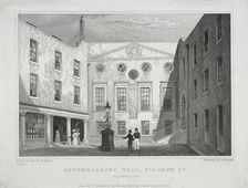 Apothecaries Hall, London, 1831. Artist: J Hinchcliff