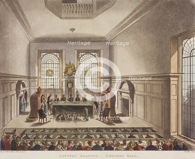 Apothecaries' Hall, London, c1780. Artist: Anon