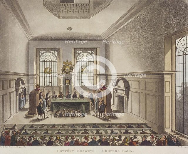 Apothecaries' Hall, London, c1780. Artist: Anon