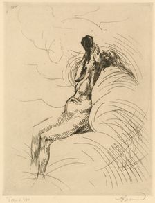 Apotheosis (L'Apothéose), c. 1886. Creator: Paul Albert Besnard