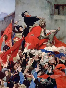 Apotheosis of the Rabble 1884. Artist: Louis Maurice Boutet de Monvel