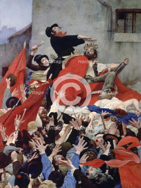 'Apotheosis of the Rabble', 1884. Artist: Louis Maurice Boutet de Monvel