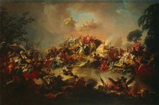 Apotheosis of the Reign of Catherine II, 1767. Creator: Guglielmi, Gregorio (1714-1773)