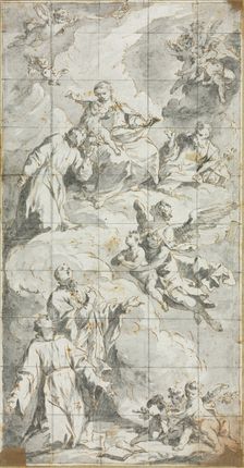 Apotheosis of the Virgin, 1600s. Creator: Unknown