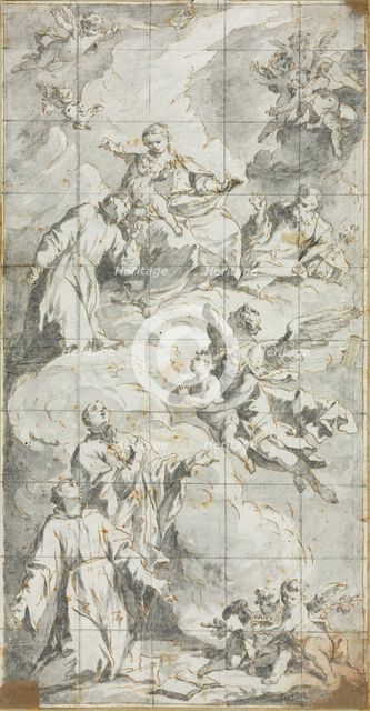 Apotheosis of the Virgin, 1600s. Creator: Unknown.