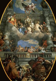 Apotheosis of Venice, 1585. Creator: Veronese, Paolo (1528-1588)