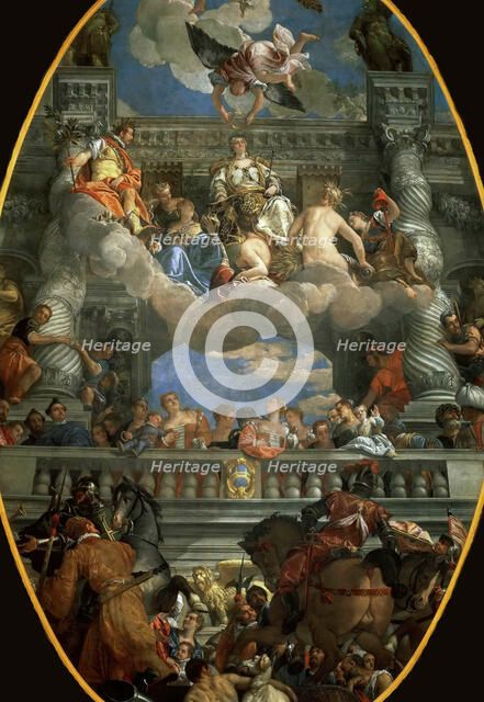 Apotheosis of Venice, 1585. Creator: Veronese, Paolo (1528-1588).