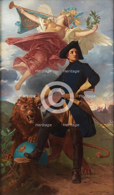 Apotheosis of Charles XII, 1893.