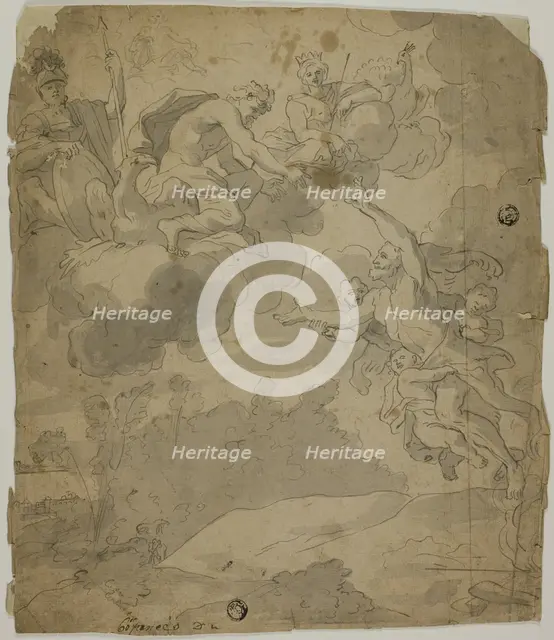 Apotheosis of Hercules, n.d. Creator: Unknown.