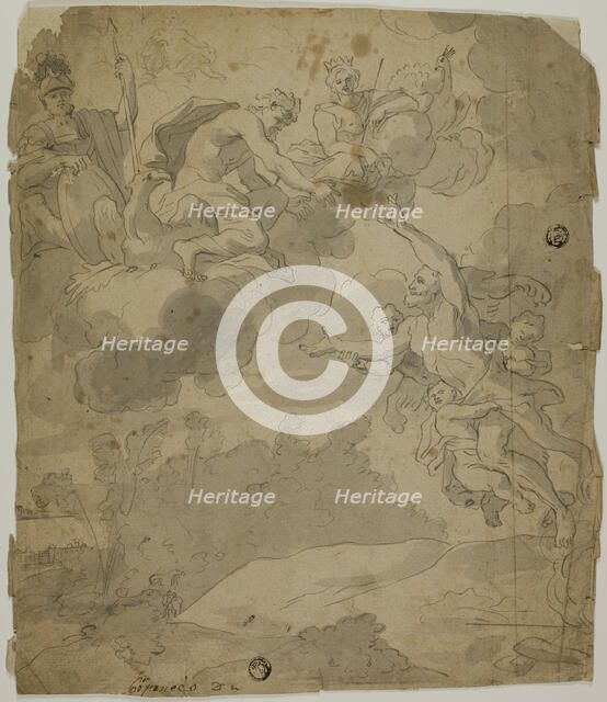 Apotheosis of Hercules, n.d. Creator: Unknown.