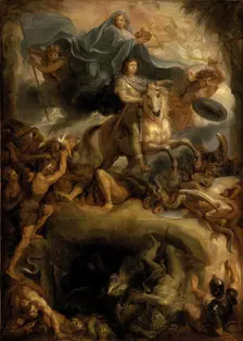 Apotheosis of Louis XIV, 17th century. Creator: Le Brun, Charles (1619-1690)