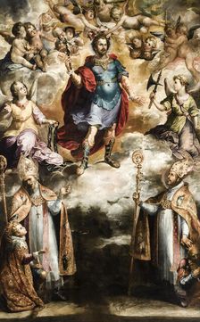 Apotheosis of Saint Hermenegild , 1620-1622. Creator: Herrera, Francisco de, the Elder (1576-1654)