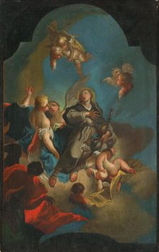 Apotheosis of St. James, 2nd half 18th century. Creator: Ignaz Mayer
