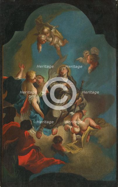 Apotheosis of St. James, 2nd half 18th century. Creator: Ignaz Mayer.