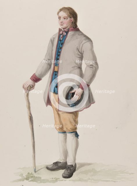 Apparel - Habitant de la Province de Wermeland, (c1800s). Creator: Carl Wilhelm Swedman.