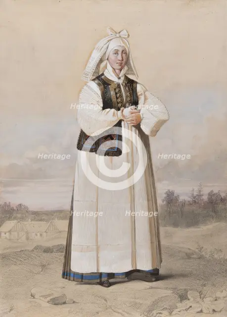 Apparel - standing woman Creator: Otto Wallgren.