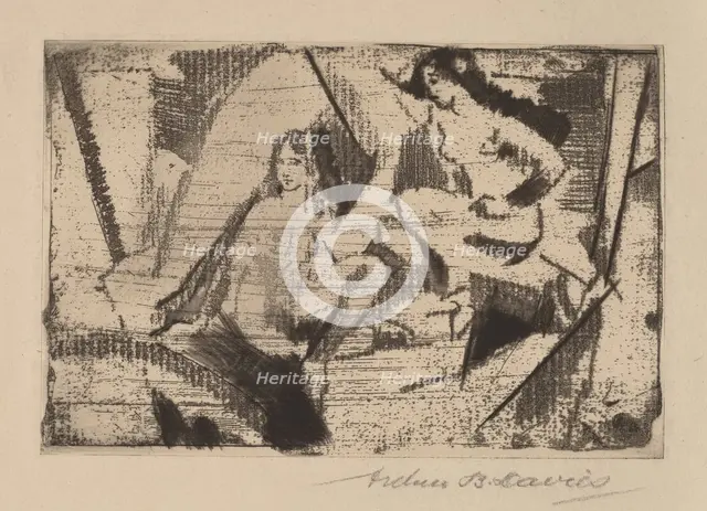 Apparition, 1914. Creator: Arthur Davies.
