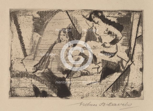 Apparition, 1914. Creator: Arthur Davies.