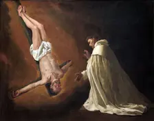 Apparition of the Apostle Peter to Saint Peter Nolasco, 1629. Creator: Francisco de Zurbaran