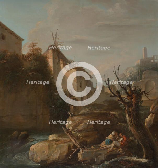 Appenine Landscape, About 1730. Creator: Francois Lemoyne.