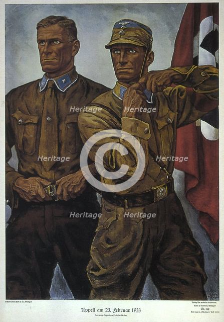 Appeal on 23 February 1933, 1939. Artist: Eber, Elk (Emil) (1892-1941)
