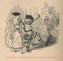 Appearance in the Senate of a young Nobleman, named Meto 1852. Artist: John Leech