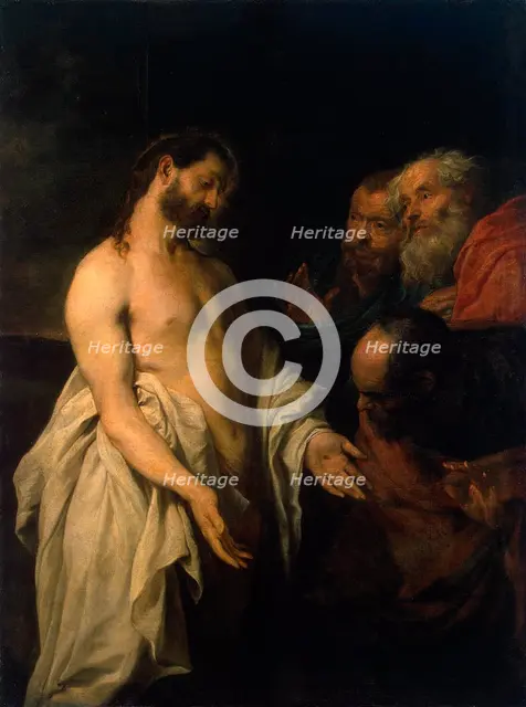 'Appearance of Christ to his Disciples', 1625-1626.  Artist: Anthony van Dyck