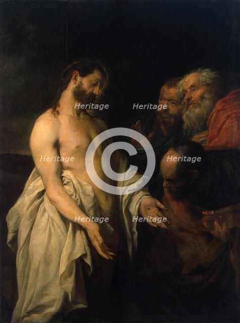 'Appearance of Christ to his Disciples', 1625-1626.  Artist: Anthony van Dyck