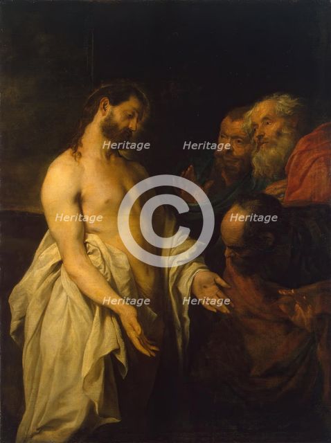 Appearance of Christ to his Disciples, 1625. Creator: Anthony van Dyck.