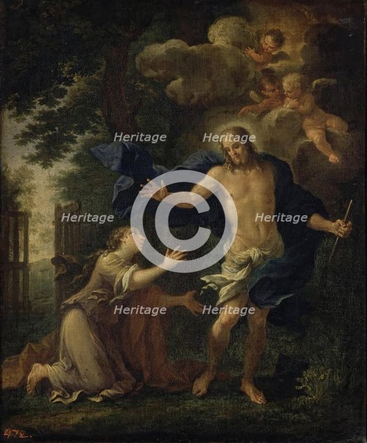 Appearance of Christ to Mary Magdalene, 1674. Creator: Filippo Lauri.