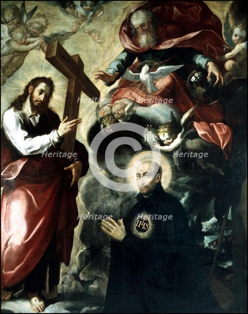 Appearance of Christ to Saint Ignatius of Loyola'.