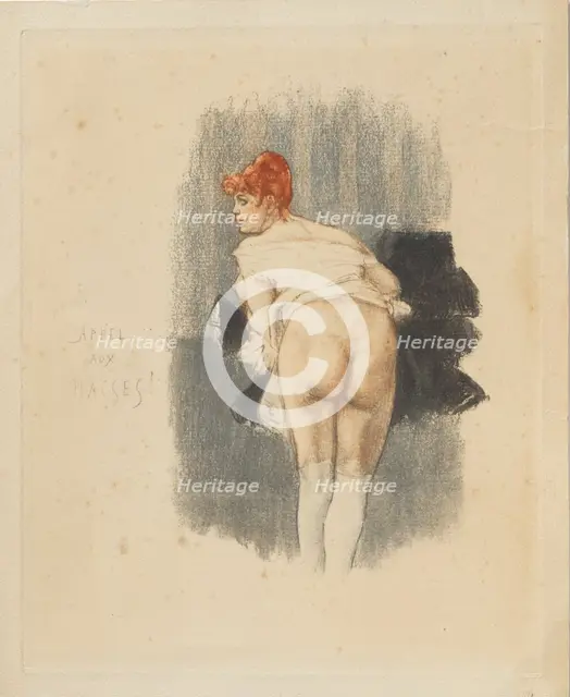 Appel aux masses! (Appeal to the masses!), 1878. Creator: Rops; Félicien (1833-1898).